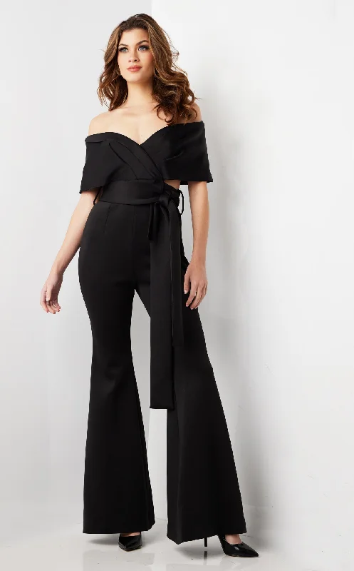 Women's Jumpsuits with CollarJovani 09726 Jumpsuit